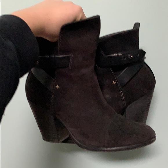 Rag & Bone Kinsey Boot Black Suede - Picture 2 of 4